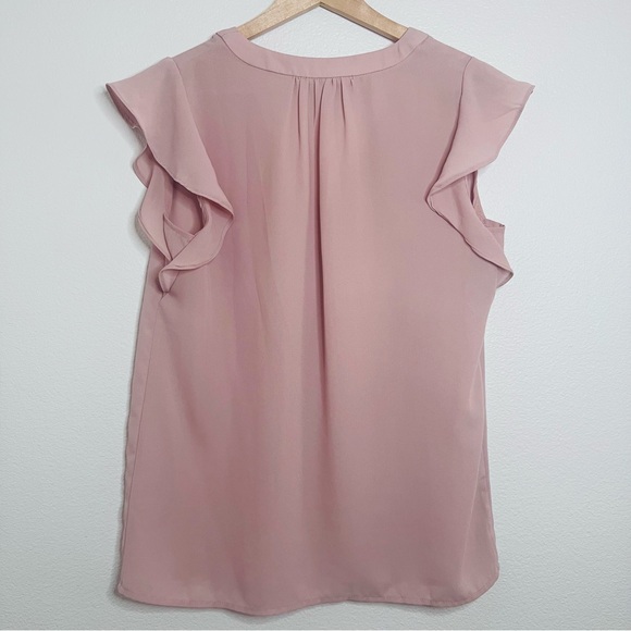 Philosophy Lightweight Pink Blouse - Picture 4 of 4